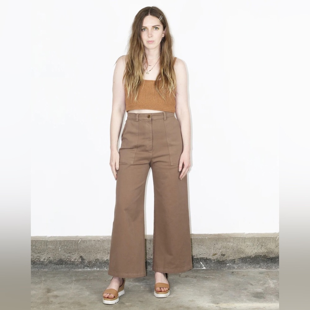 Cargo Trouser – Washed Cocoa